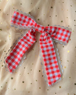 Load image into Gallery viewer, Gingham Darling Bow

