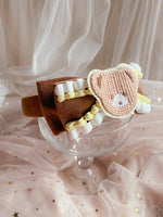 Load image into Gallery viewer, Sweetie Bear Series || Chocolate Pudding Headband
