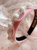 Load image into Gallery viewer, Buttercream Cake Series || Chantilly Headband
