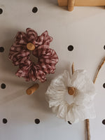 Load image into Gallery viewer, Bagel Scrunchie || Postcards from Prague
