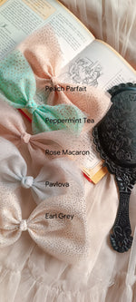 Load image into Gallery viewer, Piroutte Bow Clip: A Wallflower Blooms
