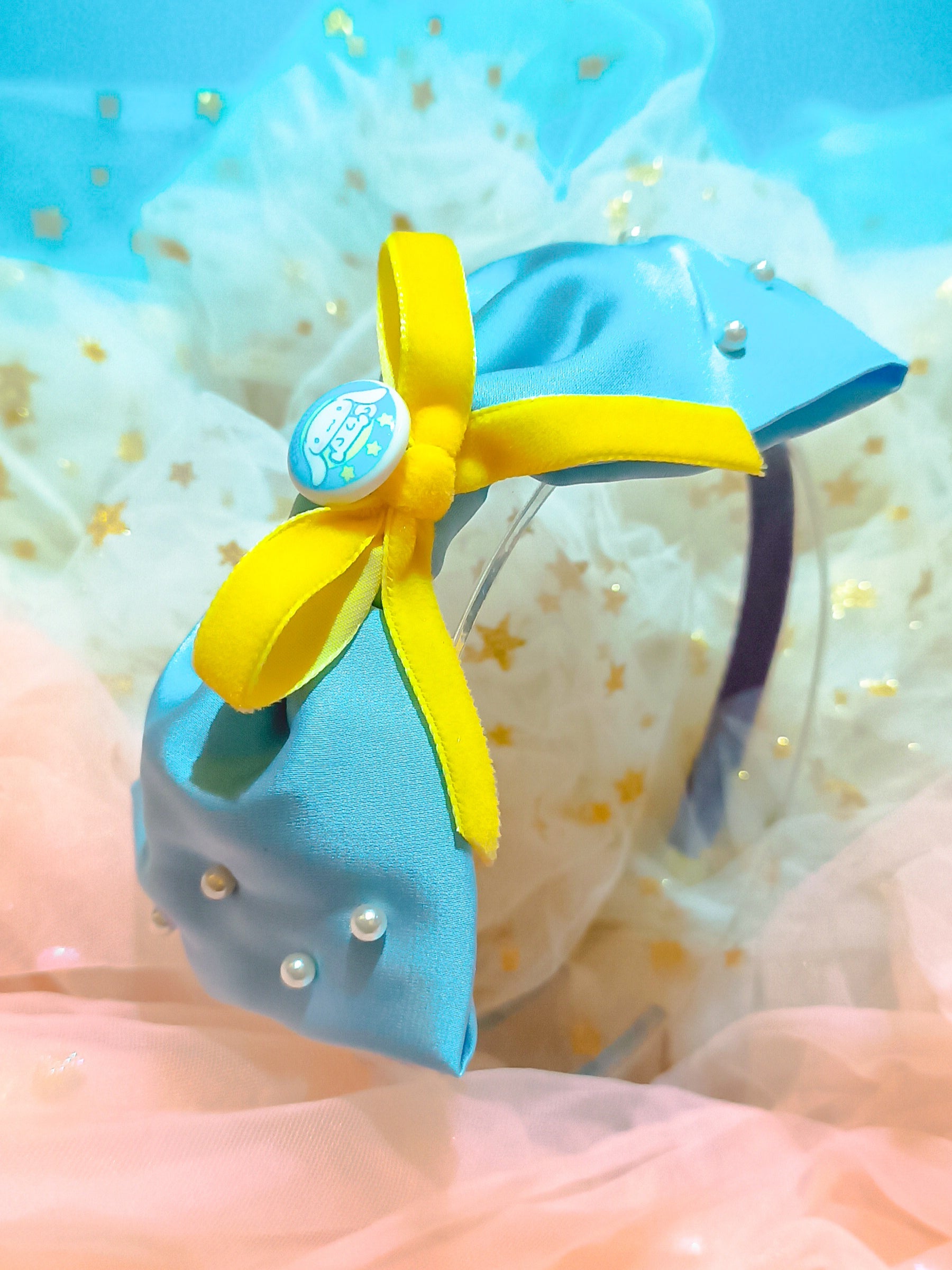 Kawaii Couer Pearl Headband