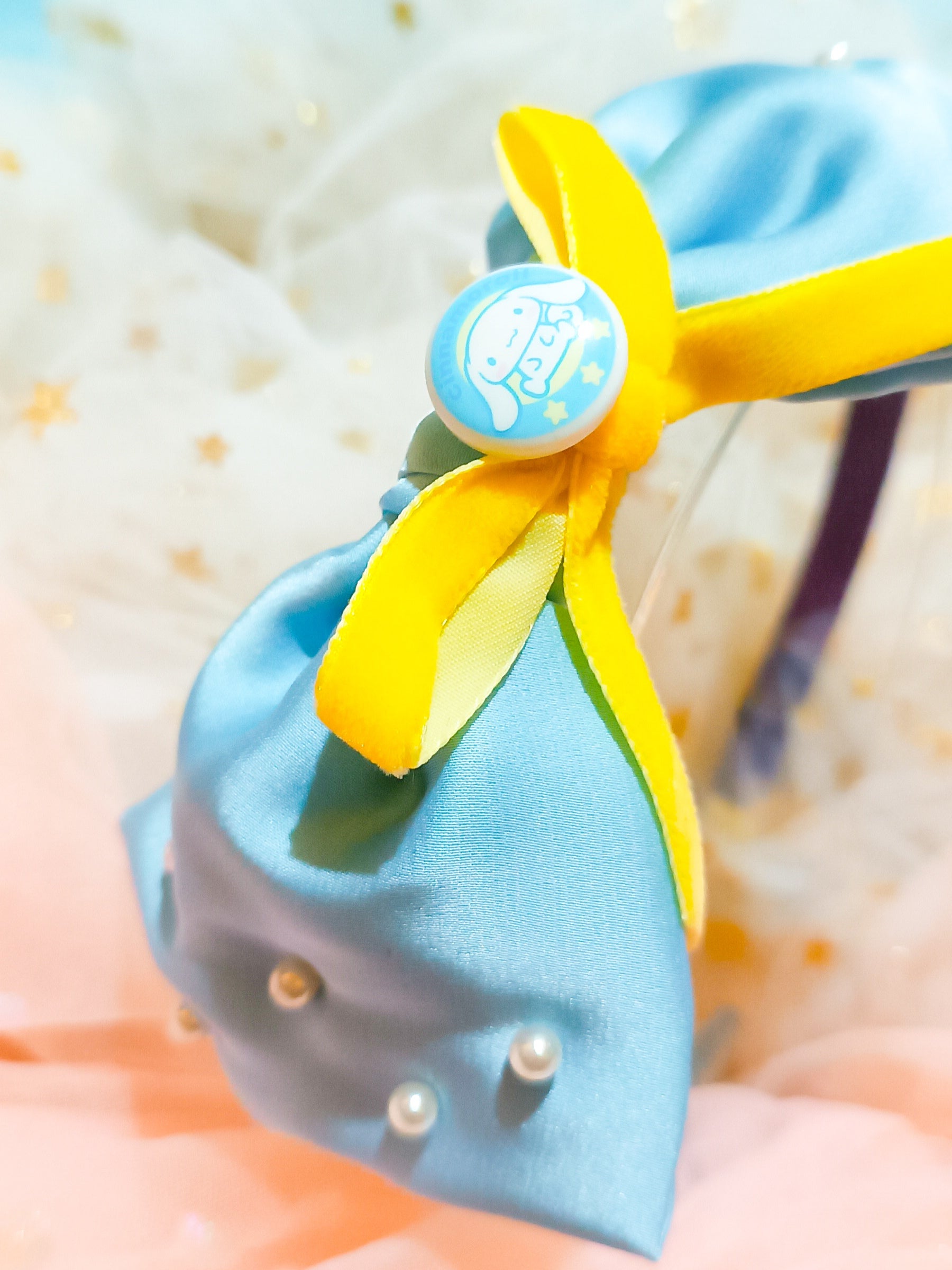 Kawaii Couer Pearl Headband