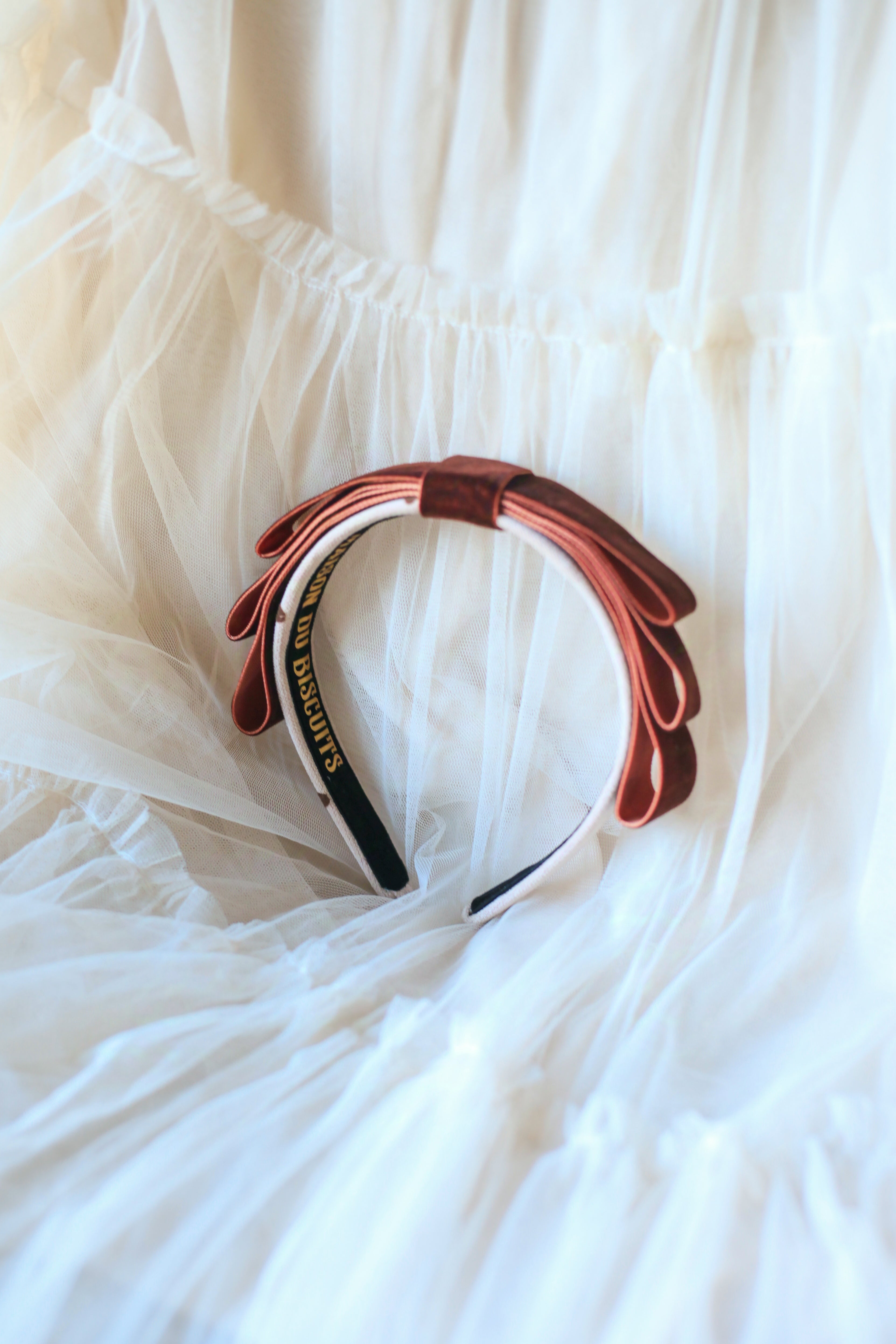 Soirée Headband in Cocoa