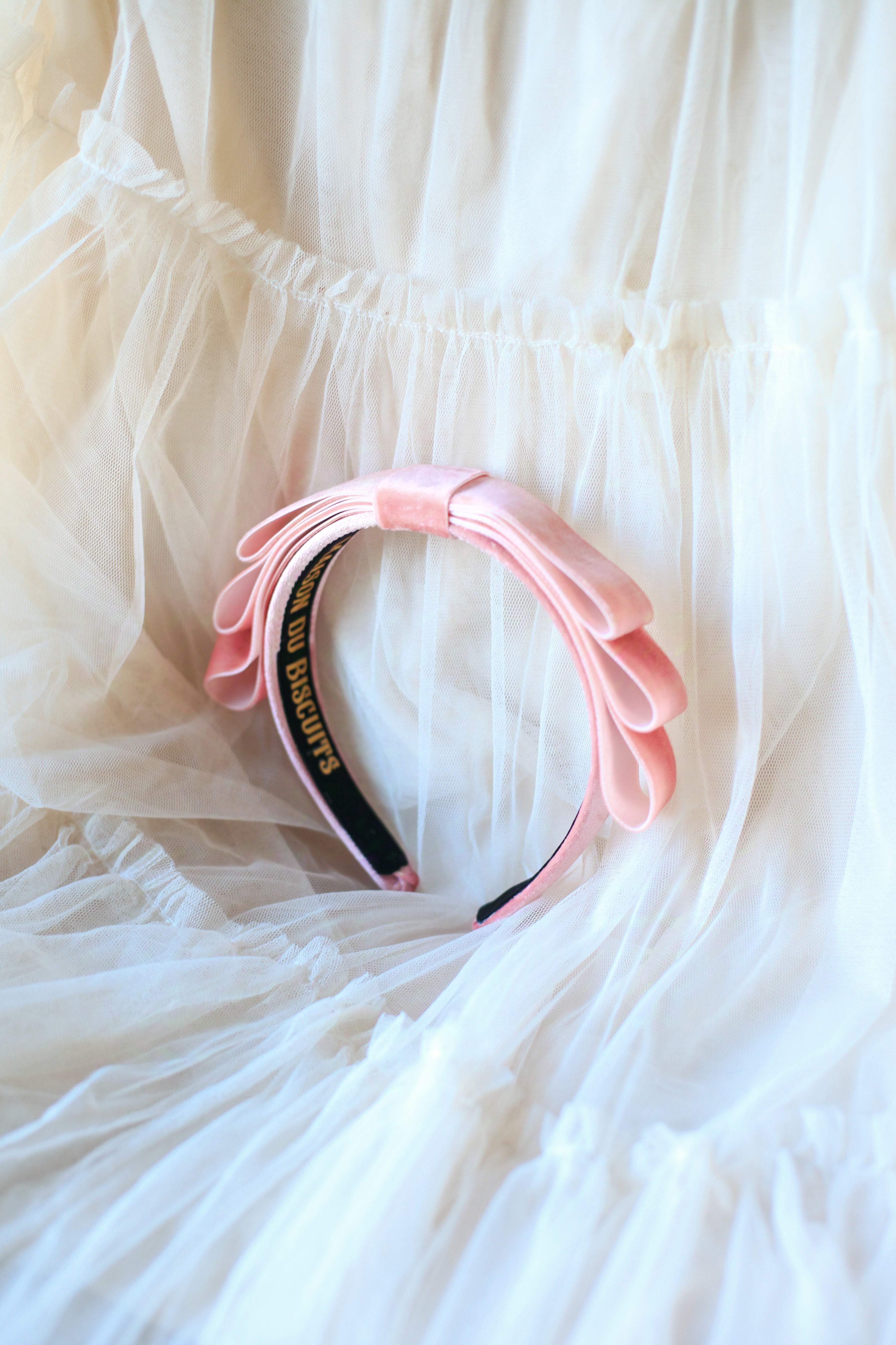 Soirée Headband in Rose