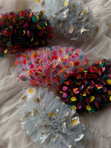 Confetti Tulle Clip || Celebration