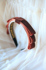 Load image into Gallery viewer, Soirée Headband in Cocoa
