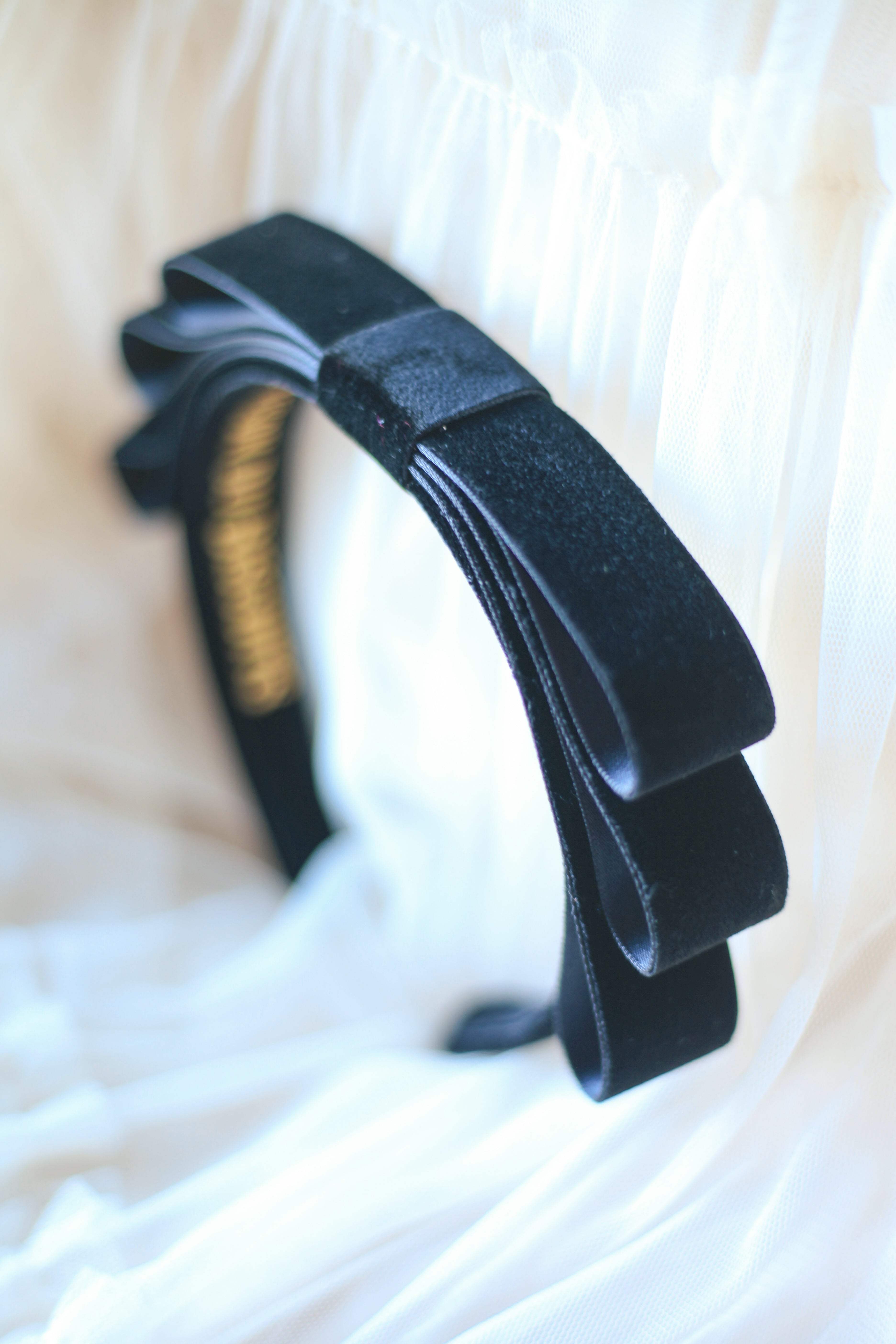 Soirée Headband in Noir
