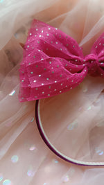 Load image into Gallery viewer, Petite Tulle Headband || Bejeweled
