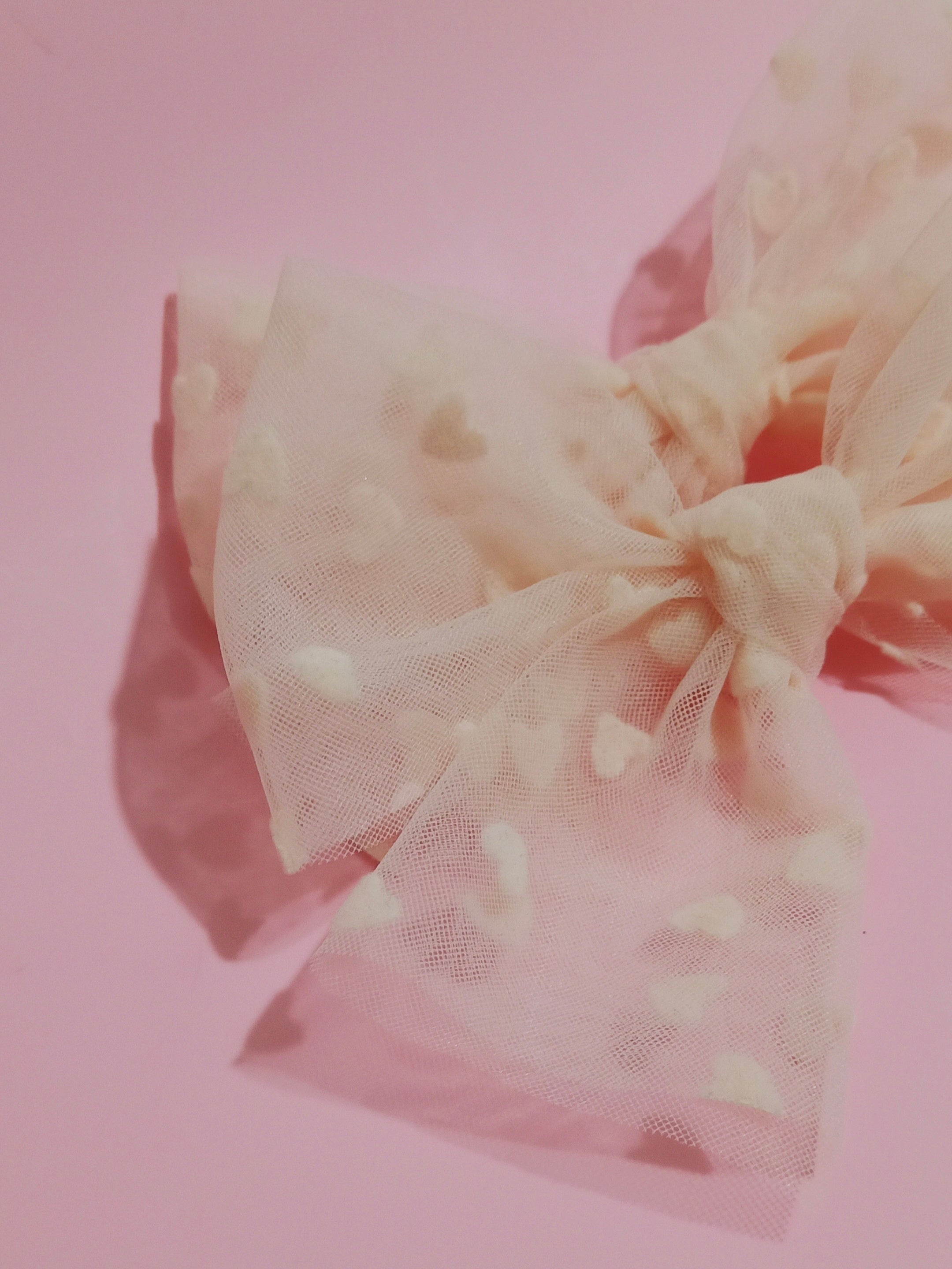 La Vie en Rose || Mon Coeur Tulle Bow