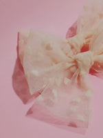 Load image into Gallery viewer, La Vie en Rose || Mon Coeur Tulle Bow
