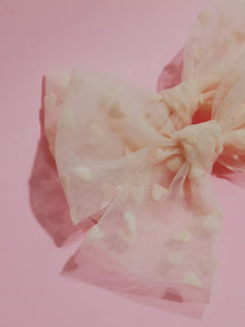 La Vie en Rose || Mon Coeur Tulle Bow